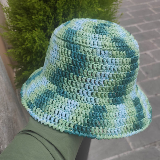 Cappello estivo donna in rafia naturale