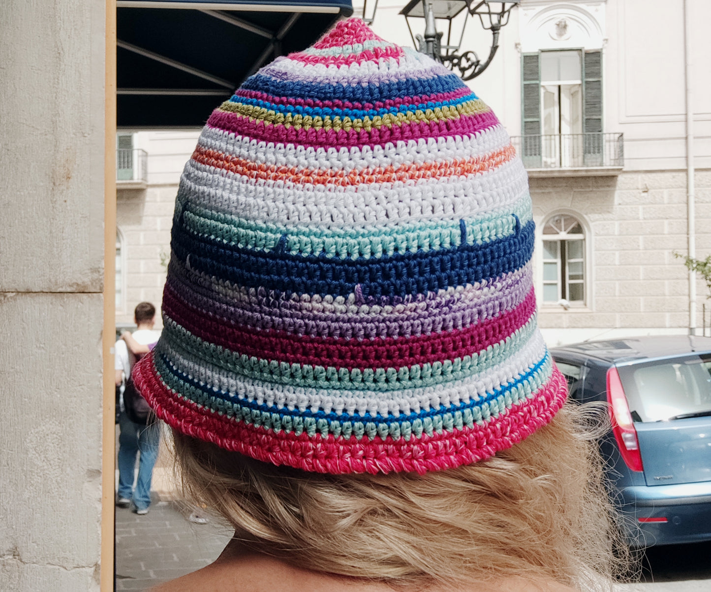 Cappello handmade crochet in puro cotone